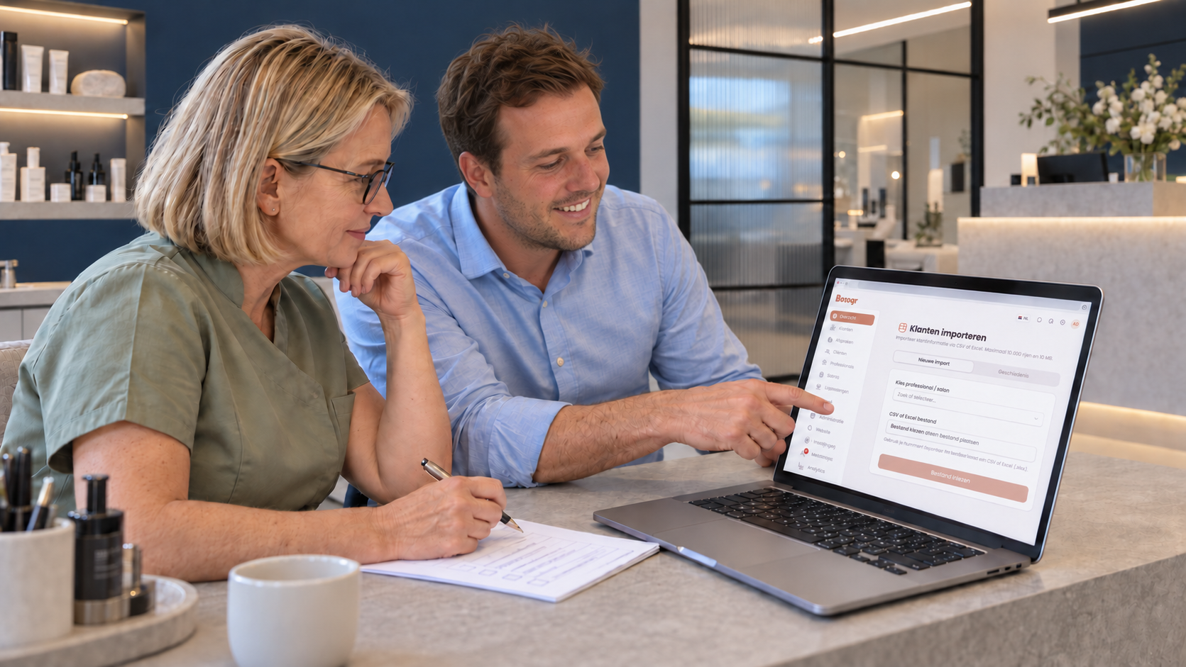 Zo zet je een rustige overstappagina op voor salons die hun software willen vervangen